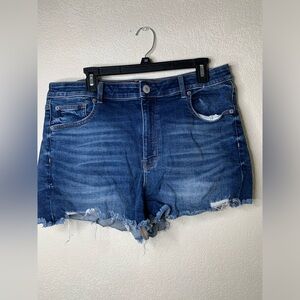 American American eagle denim shorts size :18